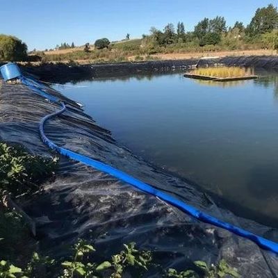 Geomembrana de HDPE para el revestimiento de estanques impermeable de 0,5 mm 1 mm 1,5 mm 2 mm