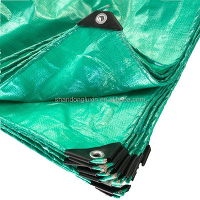 Tejido de lonas impermeable con revestimiento pesado de PE para acampar al aire libre y cubierta de camión