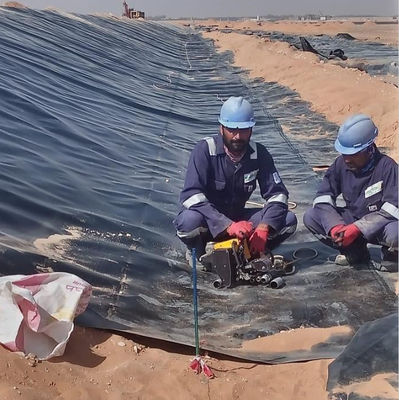 Revestimiento de geomembrana de HDPE para piscina artificial impermeable en lagos y protección de presas