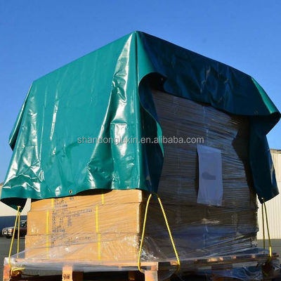 Revestimiento de lluvia de lonas de PVC recubierto para acampar Protección del refugio a prueba de agua