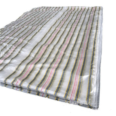Tarpa de polietileno recubierto de PE de 180 gsm para bloqueo de la luz solar a prueba de agua y polvo