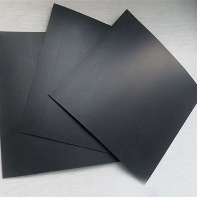 Geomembrana brillante de textura 4mm Hdpe en estilo de diseño asiático para longitud personalizada
