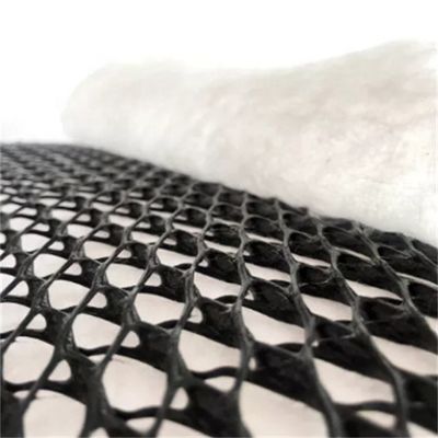 Red de drenaje compuesta geotextil para césped artificial