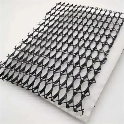 Red de drenaje compuesta triplanar 3D de ancho de 2m-4m Hdpe para soluciones totales de proyectos