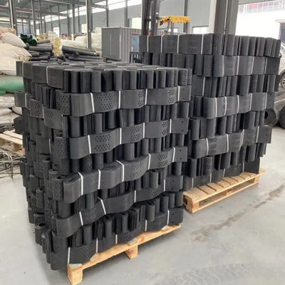 Construcción de carreteras Geocell HDPE Geocell con rejilla de grava texturizada y perforada