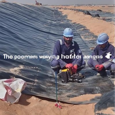 Capacidad de solución del proyecto Geomembrana de HDPE para piscifactorías