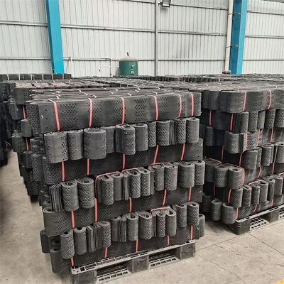 1000-1420N / 10CM Resistencia al pelado Geocellas de HDPE para carreteras de grava