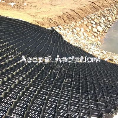 Protección contra pendientes empinadas Refuerzo Geocell para estabilización y refuerzo de carreteras