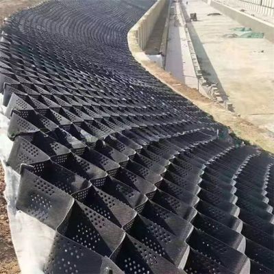 Geocell 3D 1,5 mm espesor 150 mm Geocell HDPE para la capacidad de solución de proyectos