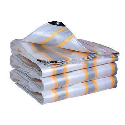 Capa de camión de revestimiento de PE resistente al desgarro 100% impermeable Capa de carga en África Tarpaulin