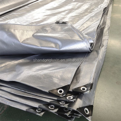 Capa de camión de revestimiento de PE resistente al desgarro 100% impermeable Capa de carga en África Tarpaulin