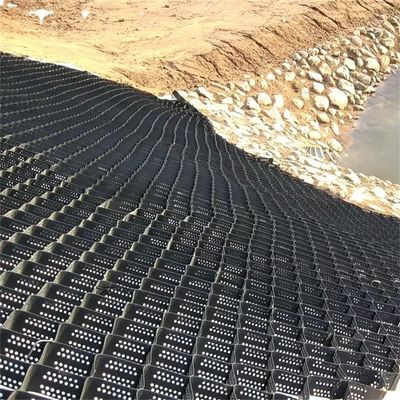 1Control de la erosión de las celdas geológicas de.1 mm y 1.7 mm para la estabilización de la pendiente y el refuerzo del suelo
