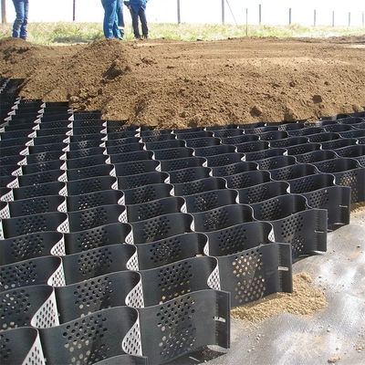 1Control de la erosión de las celdas geológicas de.1 mm y 1.7 mm para la estabilización de la pendiente y el refuerzo del suelo