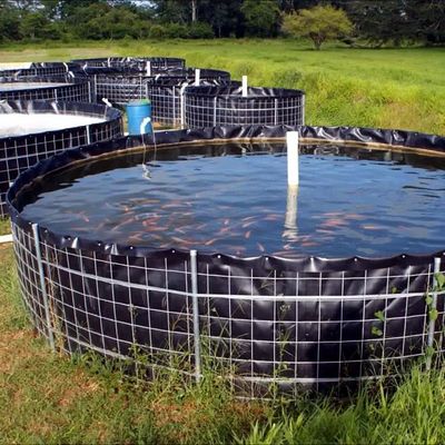 Geomembrana de HDPE para el revestimiento de estanques impermeable de 0,5 mm 1 mm 1,5 mm 2 mm