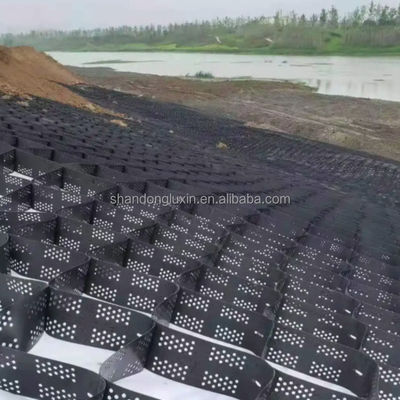 Pavimentador de red de tierra de geocell 50 mm de altura para estabilización de carreteras y calzadas de grava