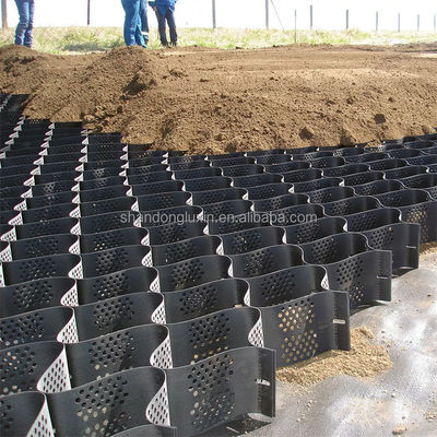 Geocell de HDPE texturizado y perforado para la mejora del suelo a alturas de 50 mm-200 mm