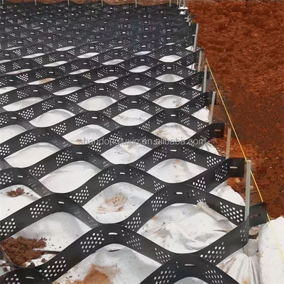 Geocell de HDPE texturizado y perforado para la mejora del suelo a alturas de 50 mm-200 mm