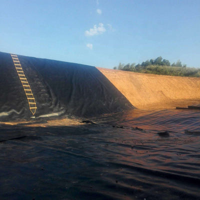 Anti-UV HDPE Liner de estanque 1 mm longitud 50-200m para vertederos Geomembranas impermeables de 0,7 mm