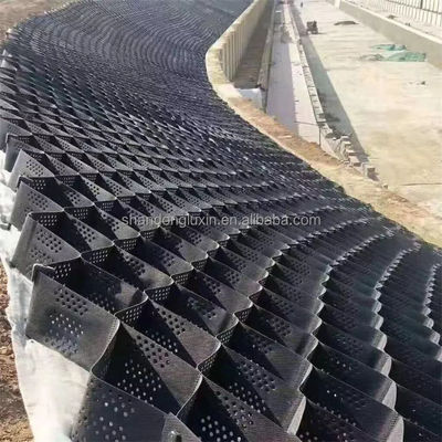 Estabilizador de suelo industrial de HDPE Geocell Estabilizador de grava de plástico para estabilización