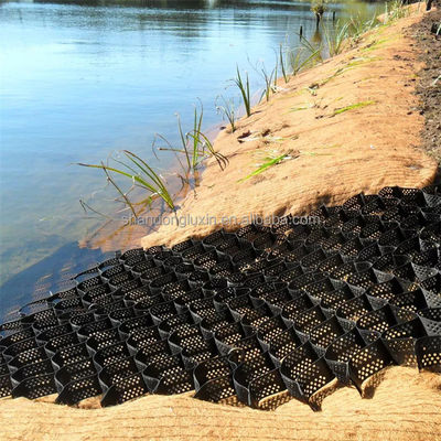 Estabilizador de suelo industrial de HDPE Geocell Estabilizador de grava de plástico para estabilización