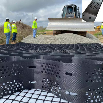 Estabilizador de suelo industrial de HDPE Geocell Estabilizador de grava de plástico para estabilización