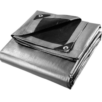 Rollo de lonas PE ligero perfecto para trabajo pesado y protección impermeable