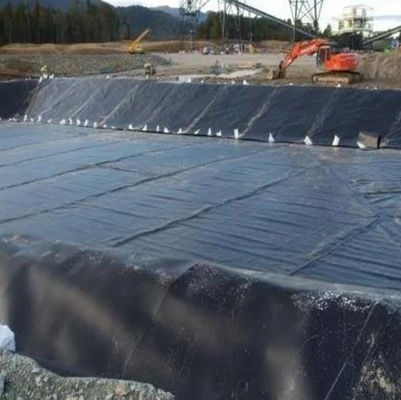 Muestra proporcionada Geomembrana de HDPE para el embalse del lago, el revestimiento de la presa, la piscina, la granja pesquera y el estanque