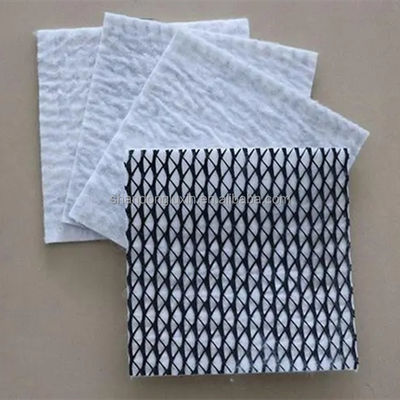 50m/100m Larga malla HDPE 3D de drenaje compuesto compuesto geo red en blanco negro
