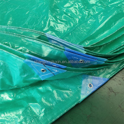 Tejido de lonas impermeable con revestimiento pesado de PE para acampar al aire libre y cubierta de camión