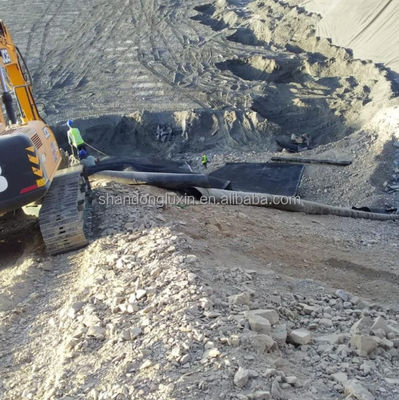 Geomembranas de HDPE impermeables para vertederos longitud 50-200 m espesor 0,3 mm-3,0 mm duraderas