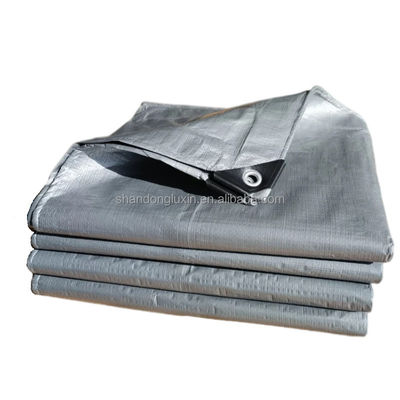 Tamaños personalizados Tarpaulin impermeable PE recubierto con patrón y peso personalizado