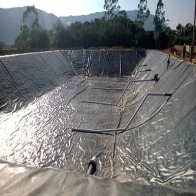 Proyecto de presa de Sudáfrica Geomembrana HDPE 0.8mm 1mm 1.5mm 2mm con material EVA EPDM