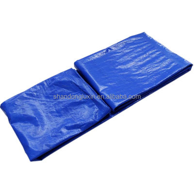 Tejido de lonas de PE impermeable de alta resistencia con estilo de plaido y número de hilos 500D-1500D