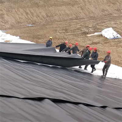 Estándar ASTM GRI-GM13 45 mil Grado alimenticio Negro Azul EPDM de caucho de estanque de la piscina