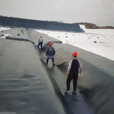 Superficie doble lisa 60 Mil EPDM de grado alimenticio de goma de estanque de la piscina de la hoja de revestimiento geomembrana