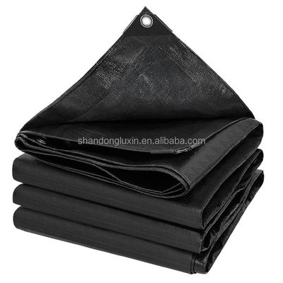 Hoja de tela de lona de lona de PE de peso ligero e impermeable para aplicaciones al aire libre