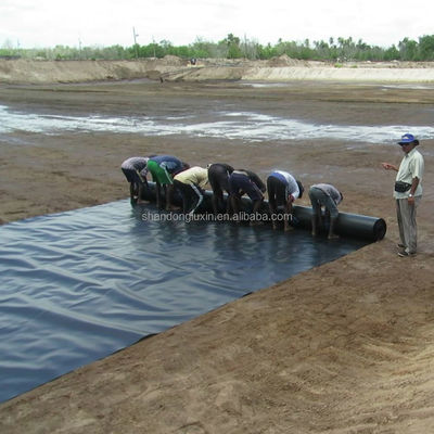 Superficie doble lisa 60 Mil EPDM de grado alimenticio de goma de estanque de la piscina de la hoja de revestimiento geomembrana