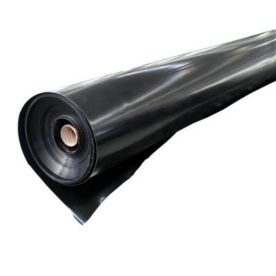 0Geomembrana de HDPE de.5 mm para la cría de camarones de pescado en negro blanco azul verde personalizado