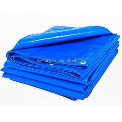 Rollo de cubierta de lonas de PE verde ligero para láminas impermeables de espesor personalizado