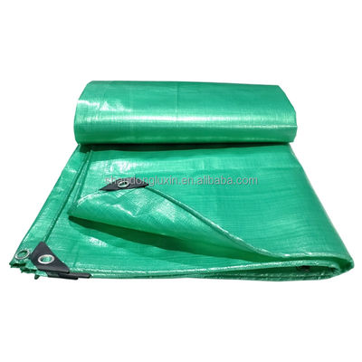 Rollo de cubierta de lonas de PE verde ligero para láminas impermeables de espesor personalizado