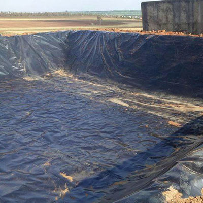 Geomembrana industrial de HDPE para cubrir estanques de 0,2 mm a 3 mm de espesor para el manejo del agua
