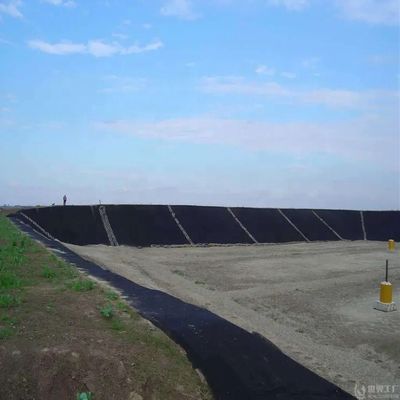 Revestimiento de geomembrana HDPE para estanques de peces con doble superficie lisa 0,5 mm 1,0 mm 1,2 mm 2 mm
