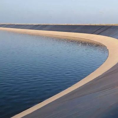 0.5mm HDPE Geomembrana de piscifactoría de estanque de revestimiento para acuarios circulares de piscifactoría de plástico