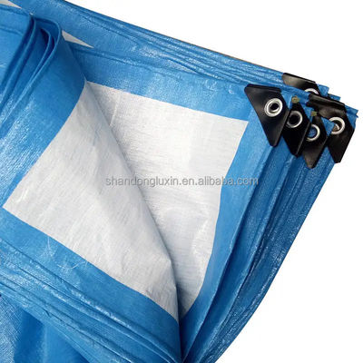 Tejido de carpa y telón de acristalamiento de plástico, lentejuelas, lonas en rollos para cubiertas exteriores ligeras