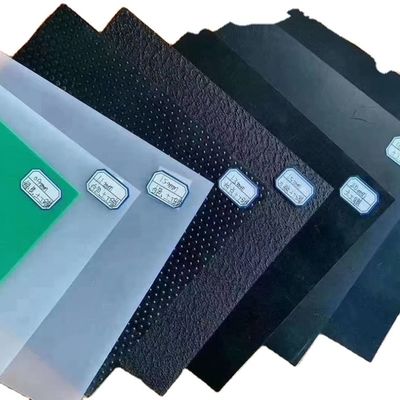 Negro Blanco Verde Azul Geomembrana de HDPE 0,5 mm 1 mm 1,5 mm 2 mm para el revestimiento de estanques de piscifactorías