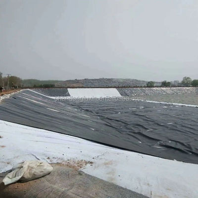 Diseño industrial estilo geomembrana HDPE 1m-8m ancho para material de recubrimiento de estanques de vertederos