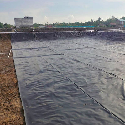 Geomembranas de LLDPE Revestimiento duradero para piscinas para acuicultura Piscina de plástico