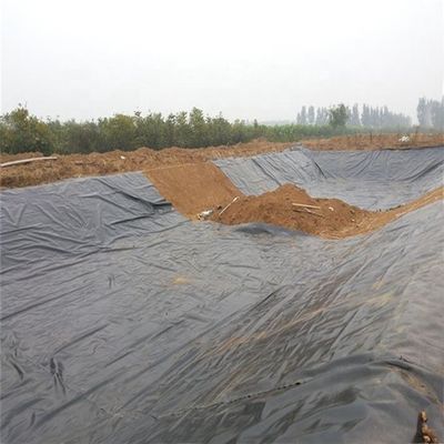 0Geomembrana de HDPE de.5mm 1mm 1.5mm 2mm para revestimientos de estanques de pescado de diseño industrial