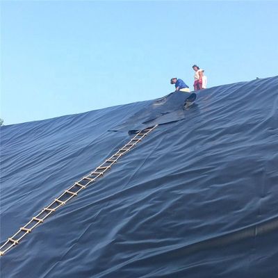 Ambos lados suave de HDPE Geomembrana de la presa de revestimiento para el riego tradicional de estanques de peces