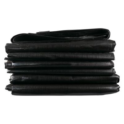 Rolos de lonas de PE blancas recubiertas de LDPE para protección impermeable y solar contra los rayos UV